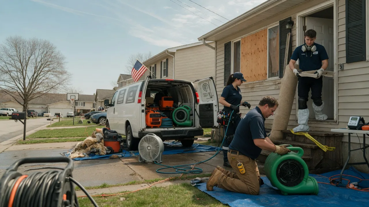 Water Damage Restoration in Huddleston, VA near me